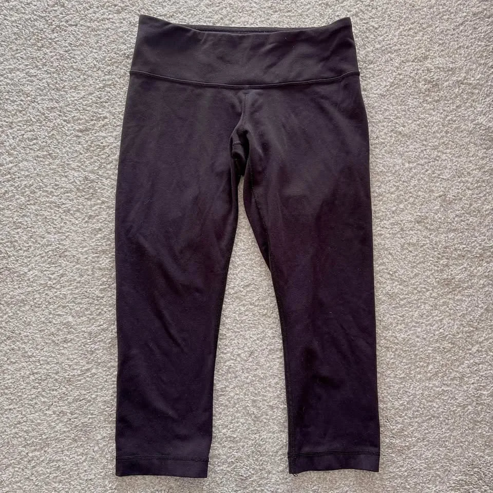Lululemon athletica women’s capri leggings size 8 🥕 image indicator(2)