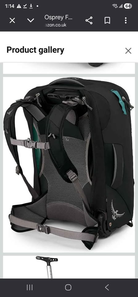 Osprey Womens Fairview 36L Rolling Travel Backpack - photo 3