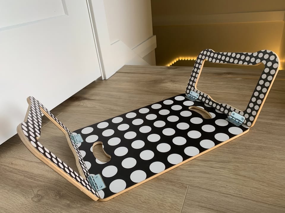 Portable Folding Laptop Table - Inclined, Wooden - photo 3