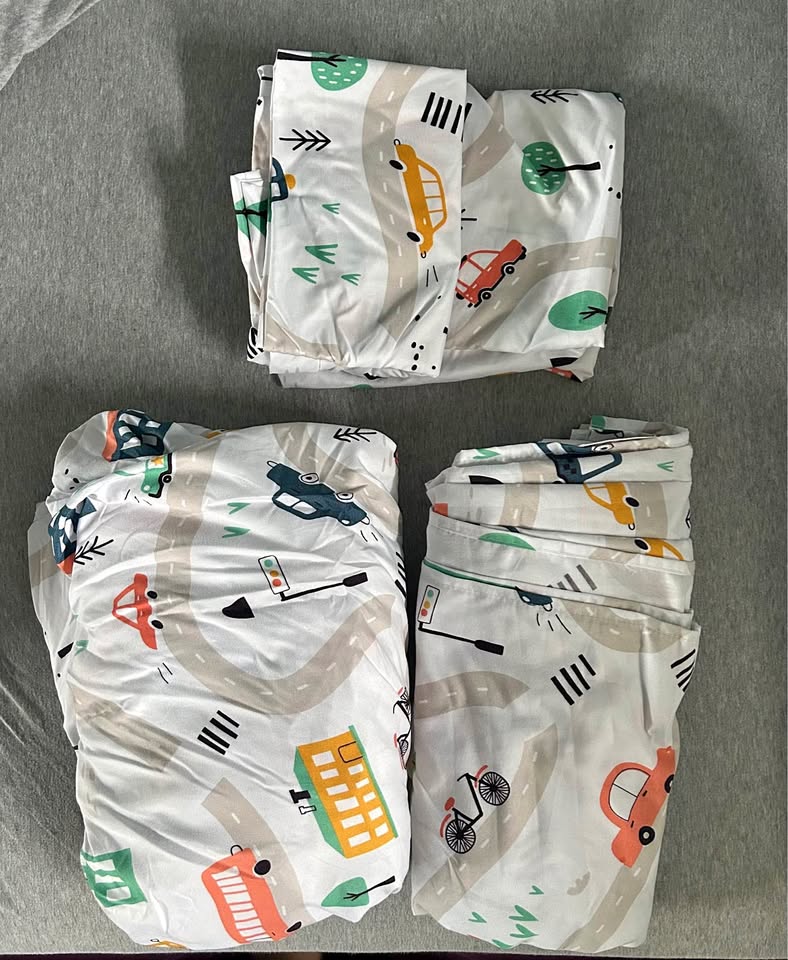Full (Double) Size Kids Sheet Set - Cars