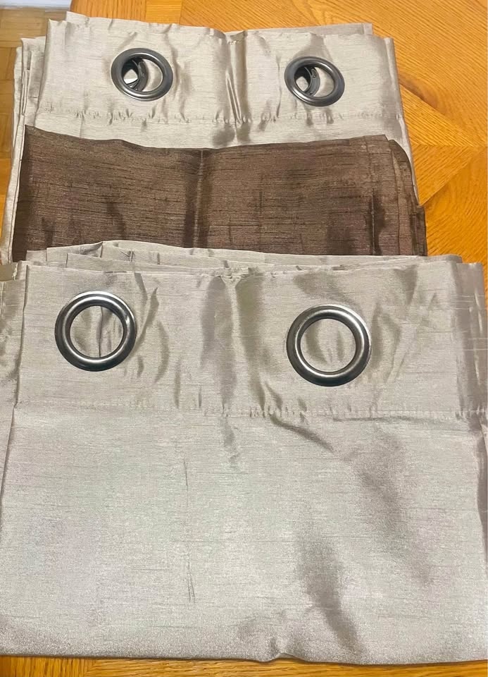 3 piece curtain set