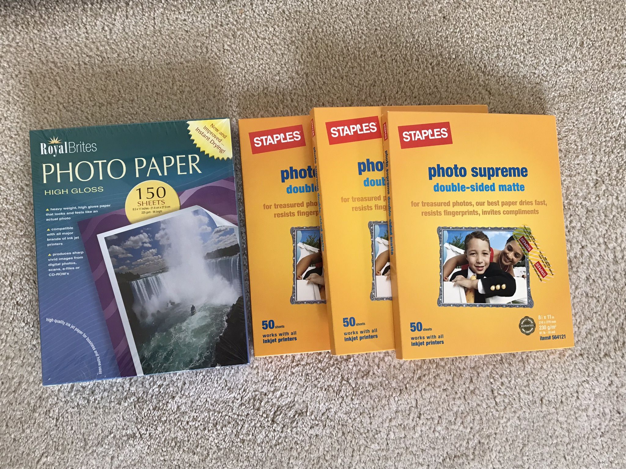 PHOTO SUPREME DOUBLE SIDED MATTE PHOTO PAPER