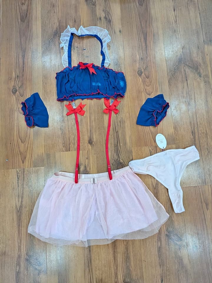 New Princess Cosplay Lingerie Set - Size Small