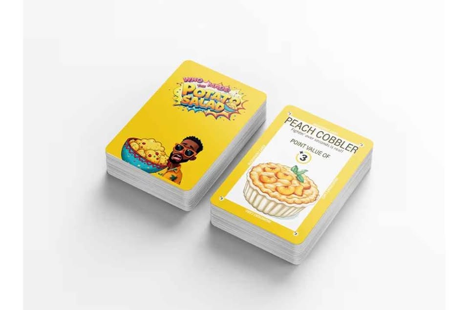 Brand new limited edition Who Made the Potato Salad party card g - photo 3