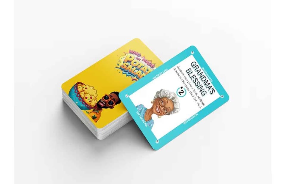 Brand new limited edition Who Made the Potato Salad party card g - photo 5