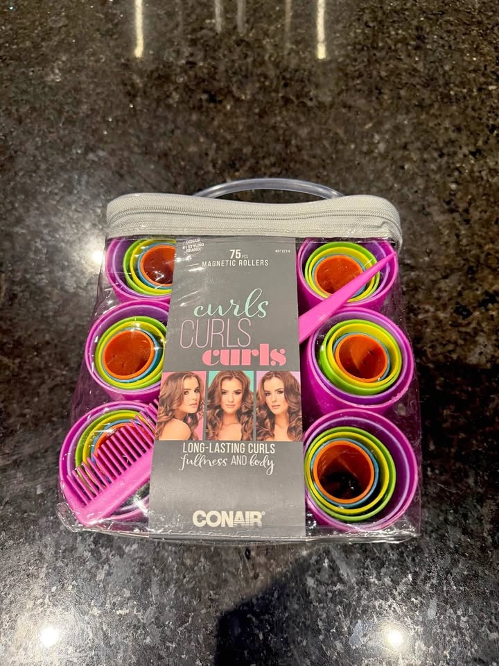 Conair Magnetic Hair Rollers 75ct