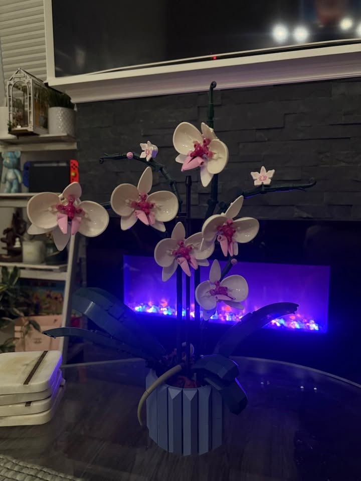 Lego Orchid Fully Made + Original Box - photo 2