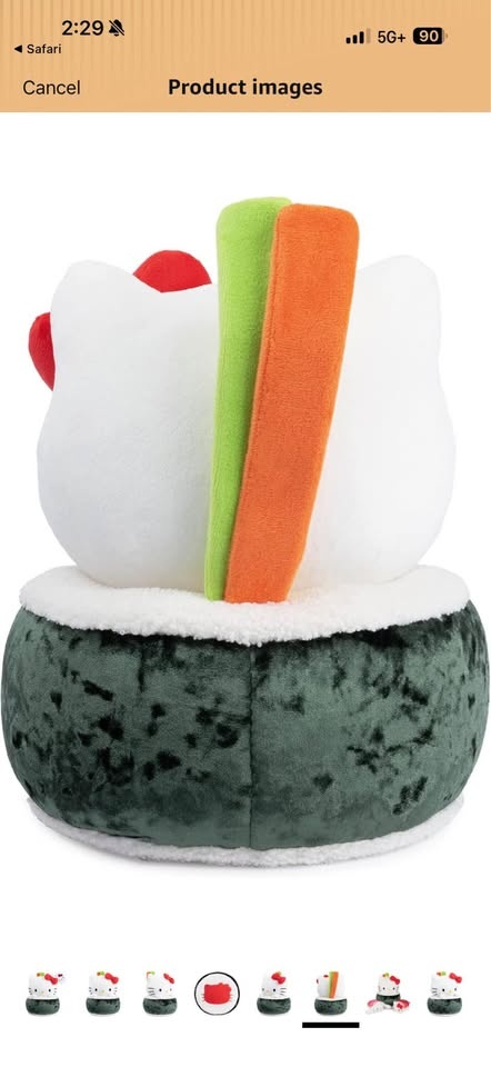Hello Kitty Sushi Plush - photo 2