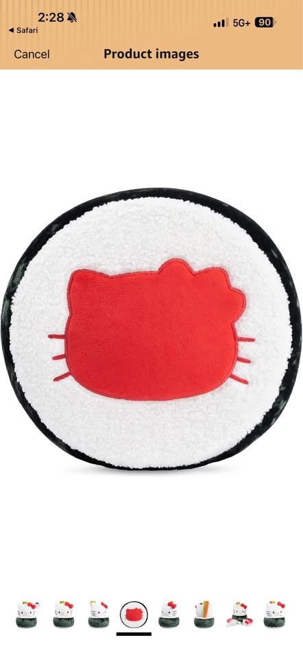 Hello Kitty Sushi Plush - photo 3