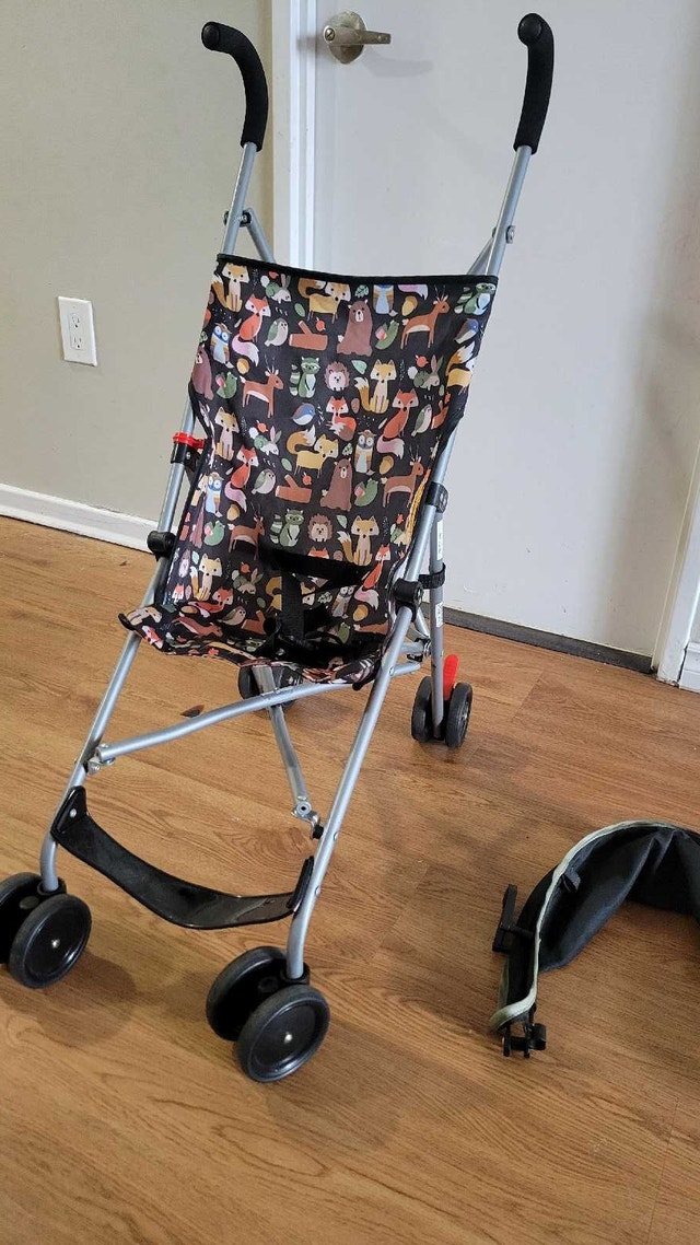 Lightweight Folding Stroller - Animal Print