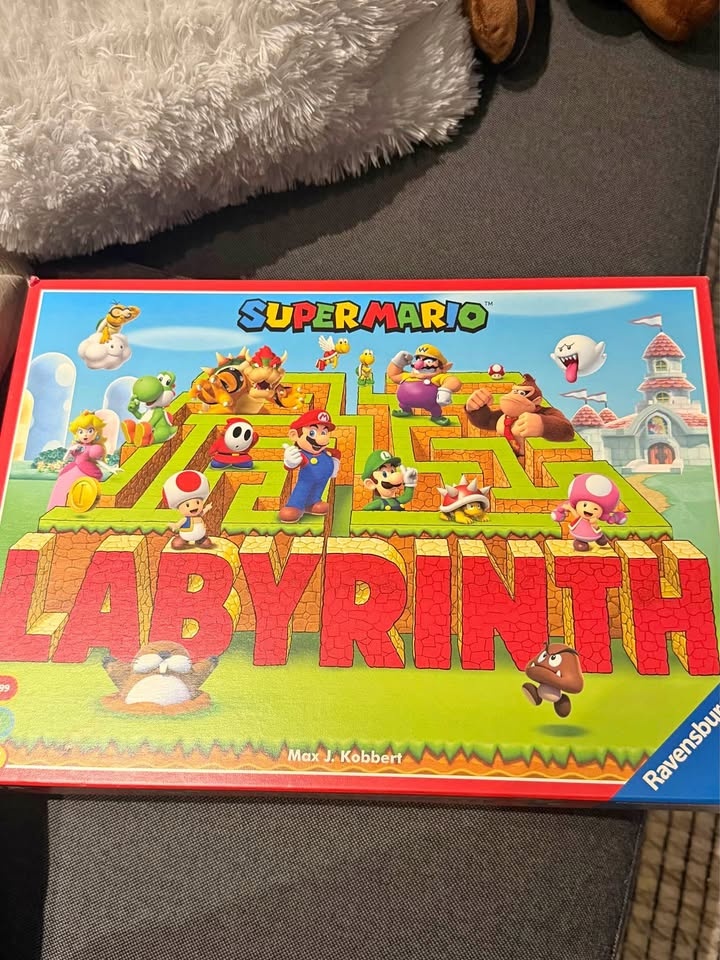 Super Mario Labyrinth Board Game