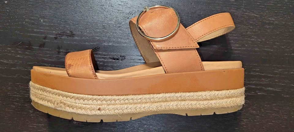 UGG Women's Leather Wedges - April