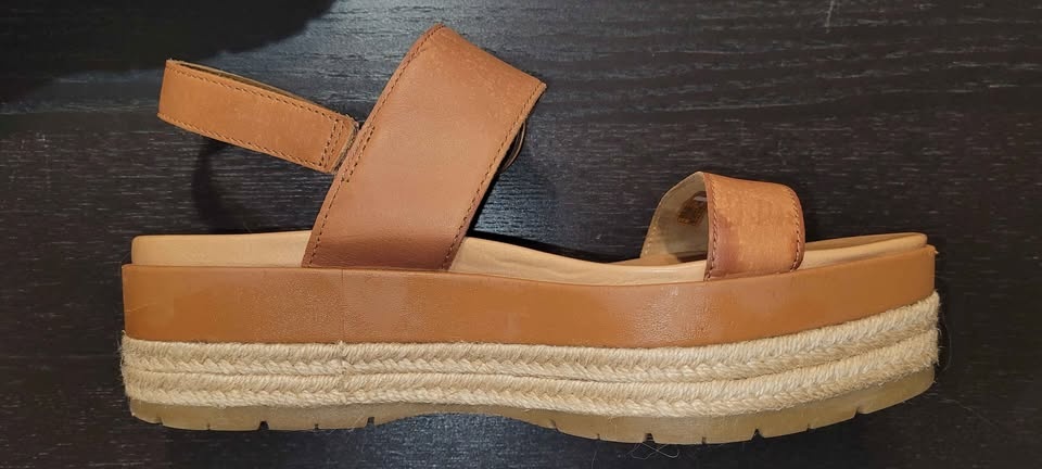 UGG Women's Leather Wedges - April - photo 4