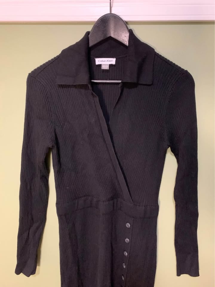 Calvin Klein Ribbed Dress - Size S - photo 2