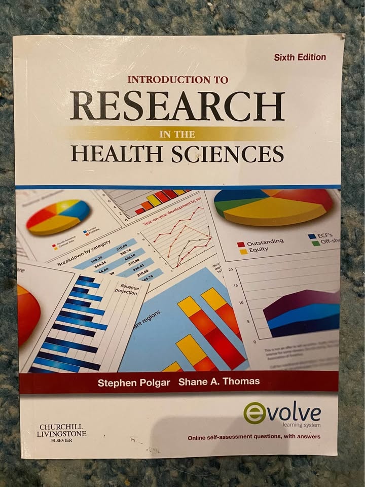 Research in the Health Sciences