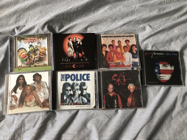 Assorted 80s-2000s Music CDs - Used Like New