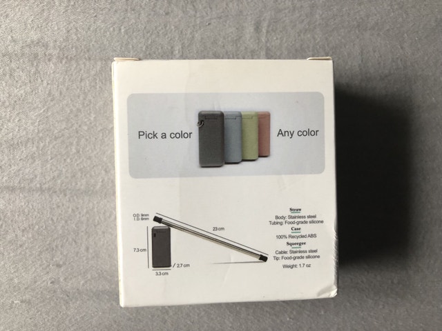 Portable Metal Straw - Perfect for Drink Cups! - photo 3