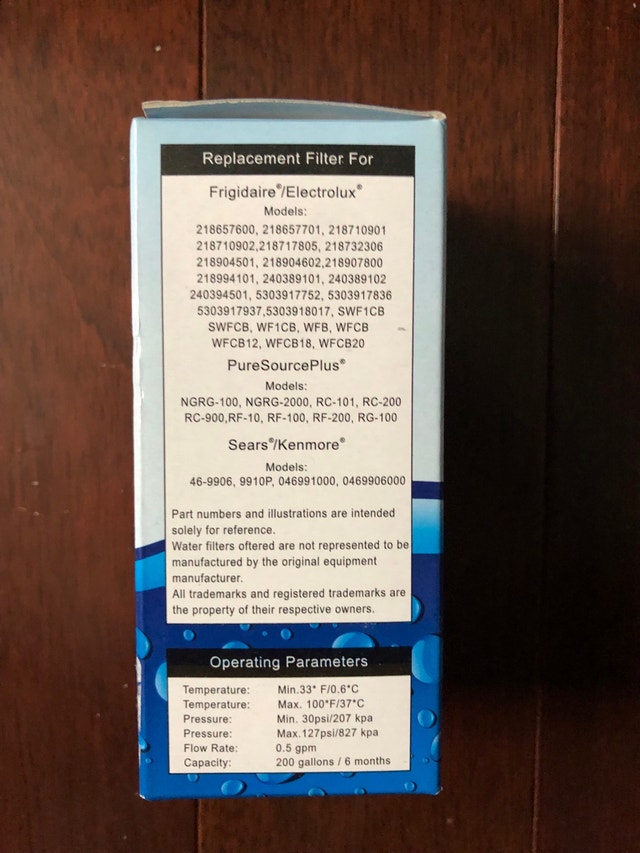 Best Choice Eco Friendly Refrigerator Water Filter - photo 4