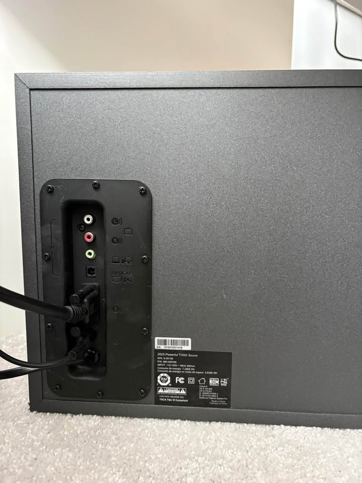 Logitech Z625 THX 2.1 Speaker System - photo 5
