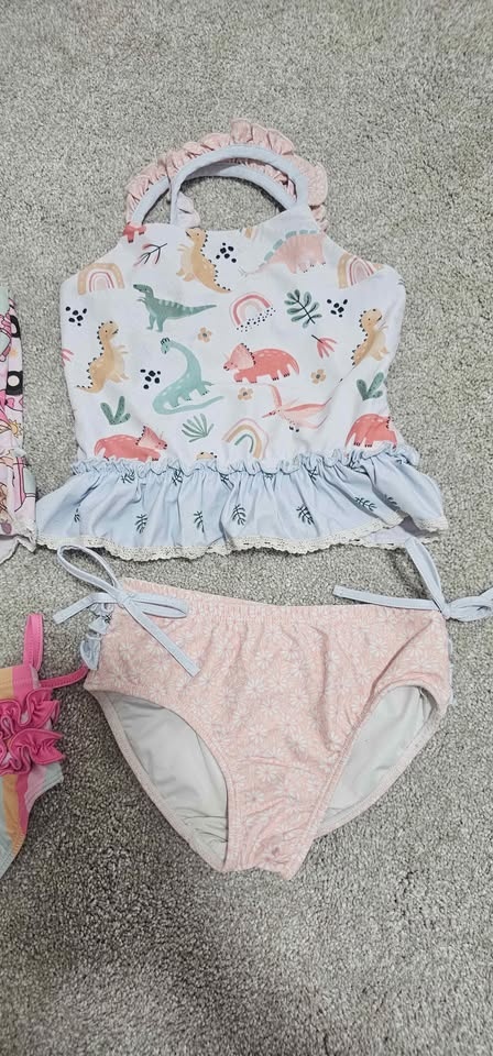 Little Girls Bathing Suits Size 4T, 4-5, 6 - photo 3