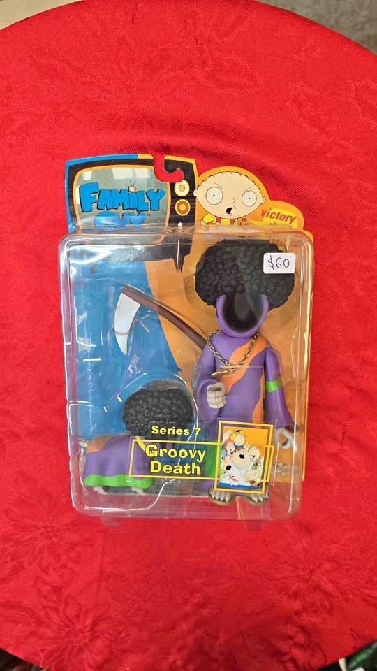 Family Guy Groovy Death Series 7 Action Figure New