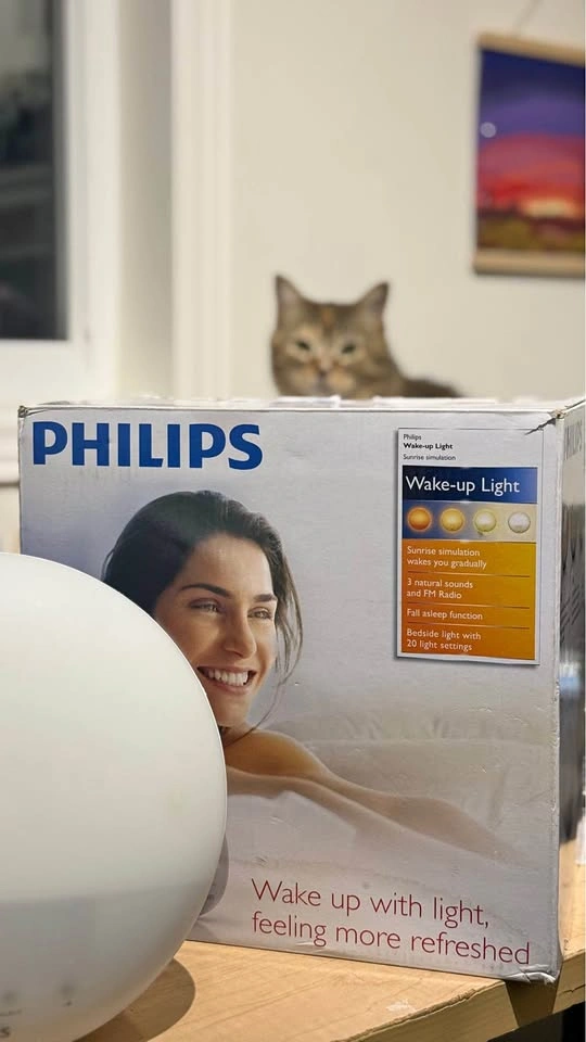 Philips Wake-Up Light Alarm Clock NEW