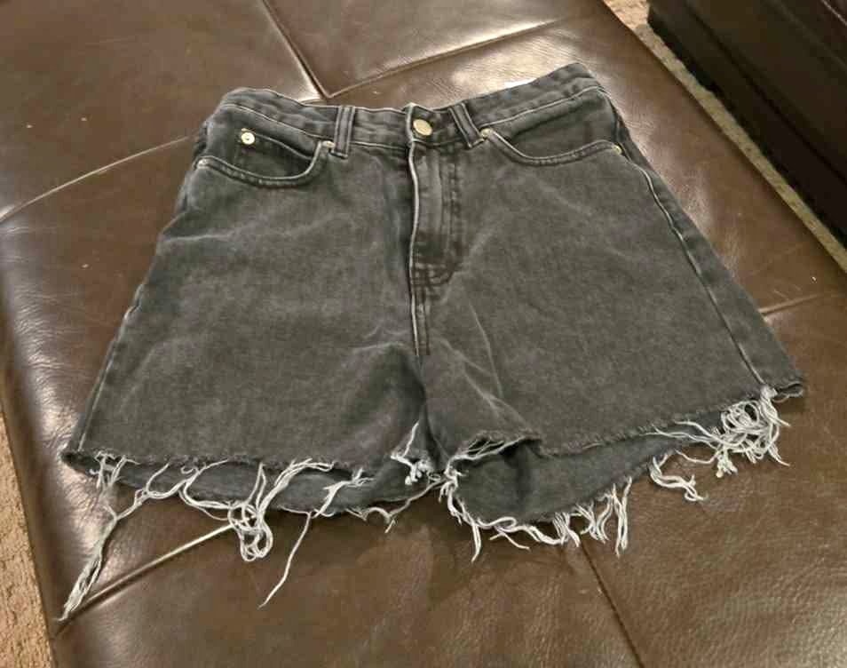 Dr. Denim Fray End Jean Shorts