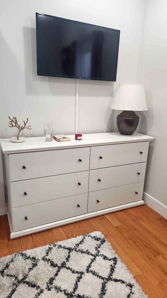 White 6-Drawer Dresser - Modern & Clean - Jersey City