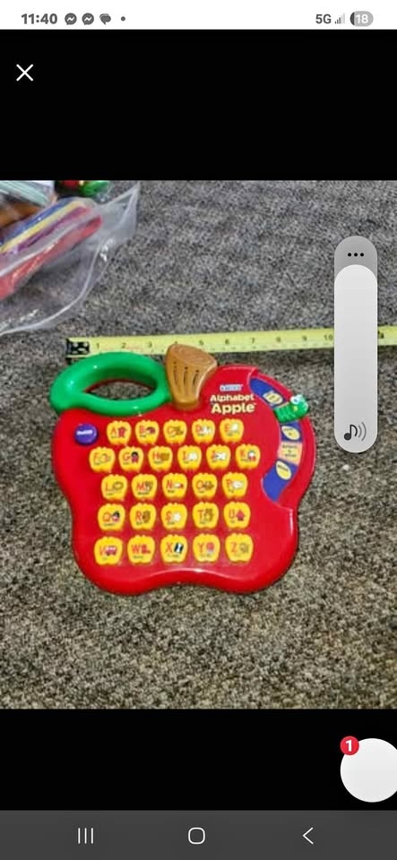 VTech Alphabet Apple ABC Learning Toy Preschool Toy