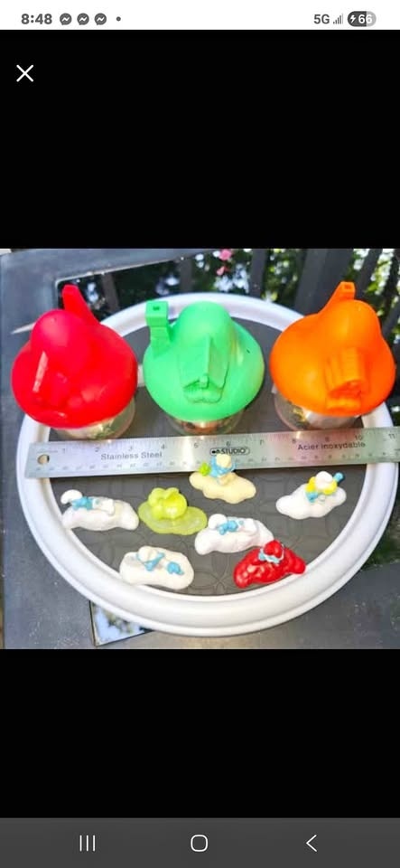 Collectible Smurfs: The Lost Village Happy Meal Toys (2017)