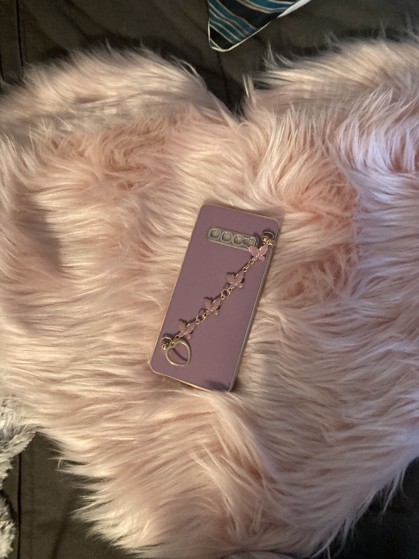 Purple Galaxy S10+ Cellphone Case
