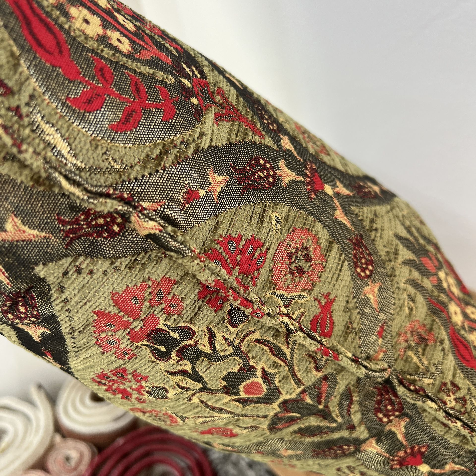 Green Turkish Kilim Pillow Case - photo 3