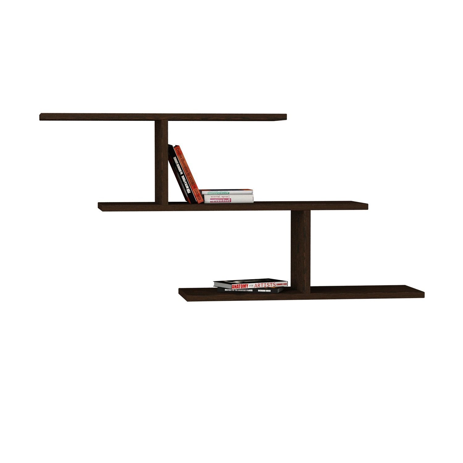 BookShelf / Wall Shelf Brown Brand New - photo 2