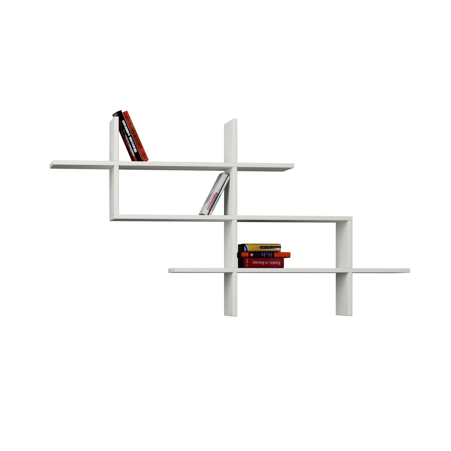 Brand New White Bookshelf / Wall Shelf - photo 2