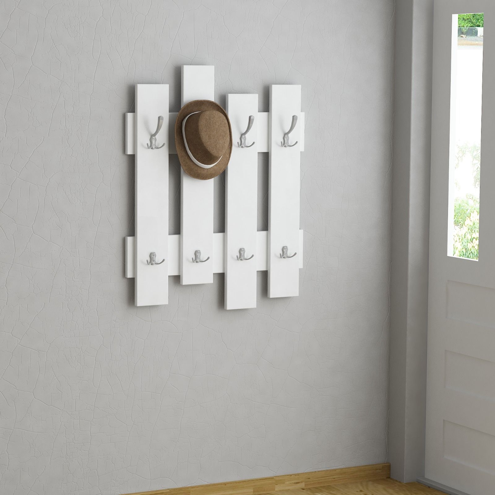 Wall Mounted Coat Rack