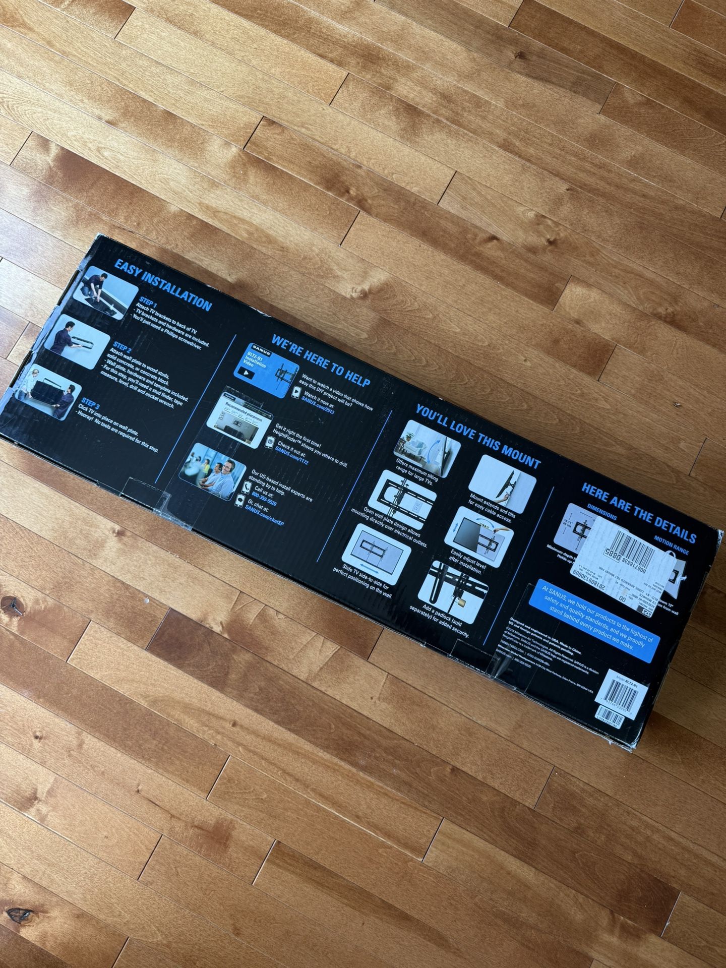 SANUS Advanced Tilt Premium TV Wall Mount - photo 4