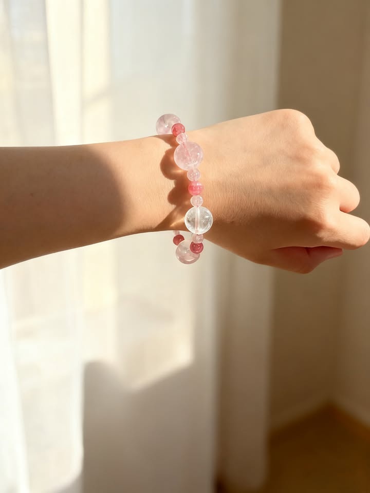 Natural Rose Quartz Bracelet – Love, Healing & Emotional Balance - photo 2