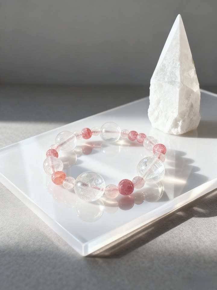 Natural Rose Quartz Bracelet – Love, Healing & Emotional Balance - photo 3