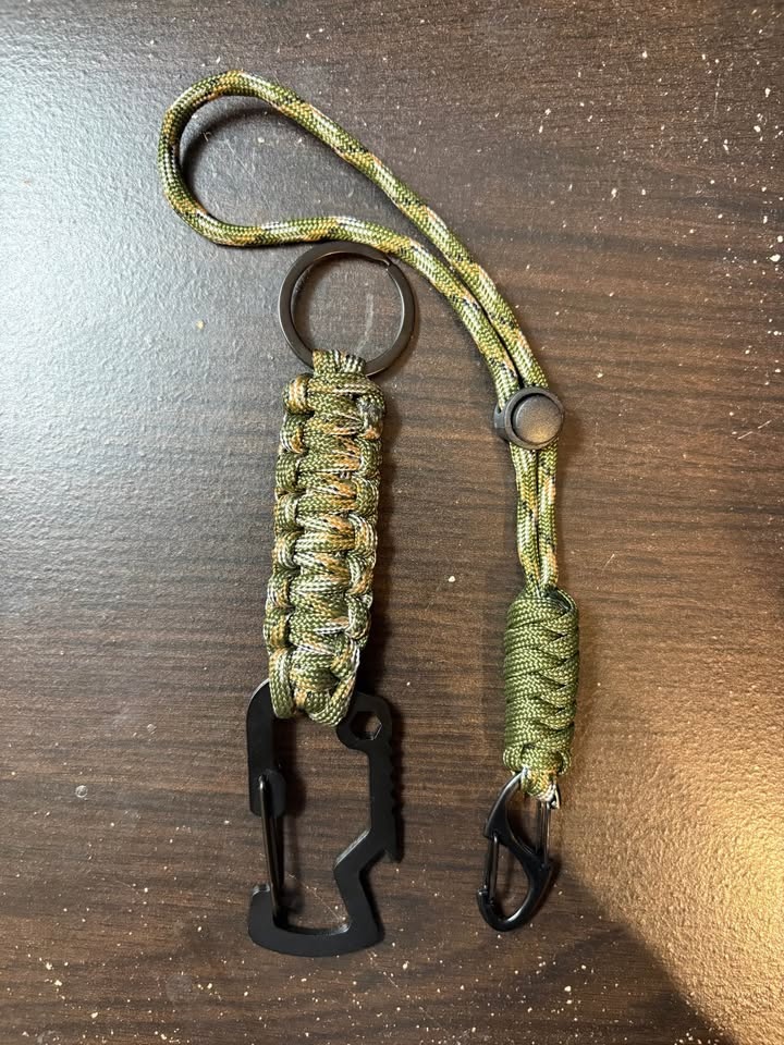 9 pieces Paracord Keychains - photo 4