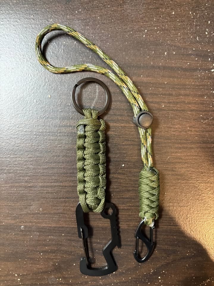 9 pieces Paracord Keychains - photo 5