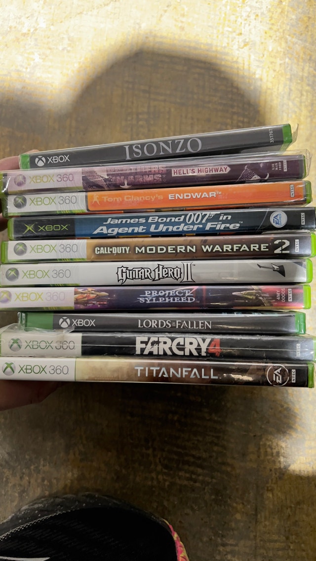 Xbox 360 Games Collection