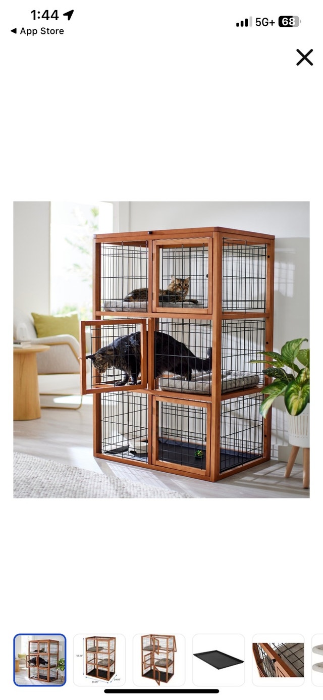 Frisco 3-Story Cat Playpen