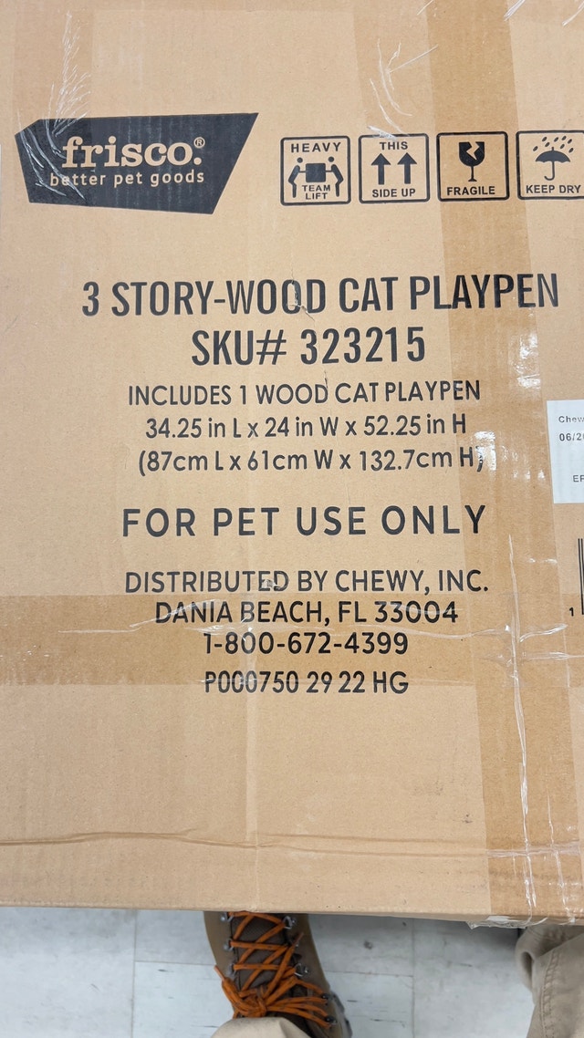 Frisco 3-Story Cat Playpen - photo 3
