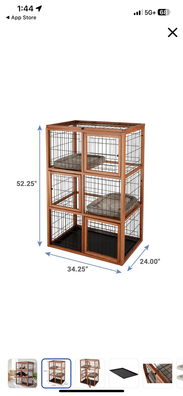 Frisco 3-Story Cat Playpen - photo 4