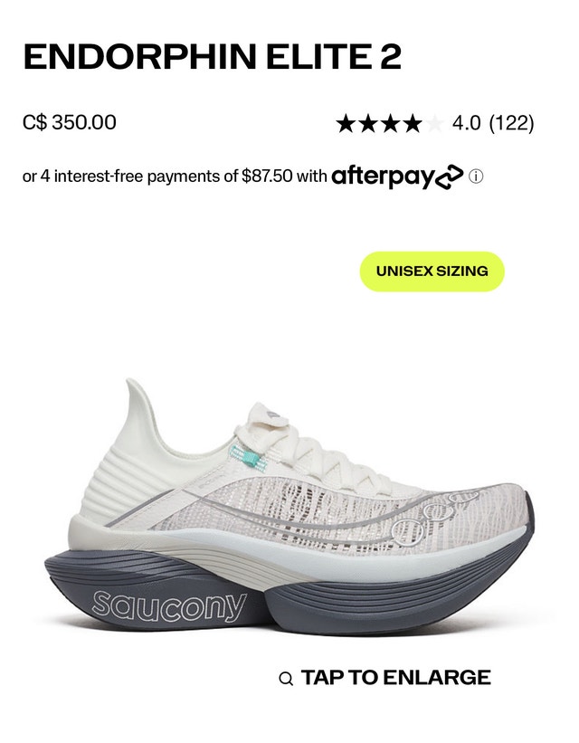 Saucony Endorphin Elite