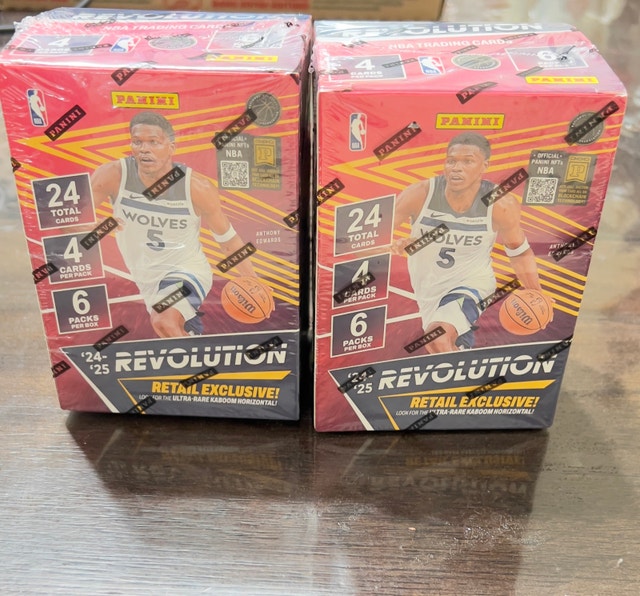 2024-25 Panini Revolution NBA Trading Card Box