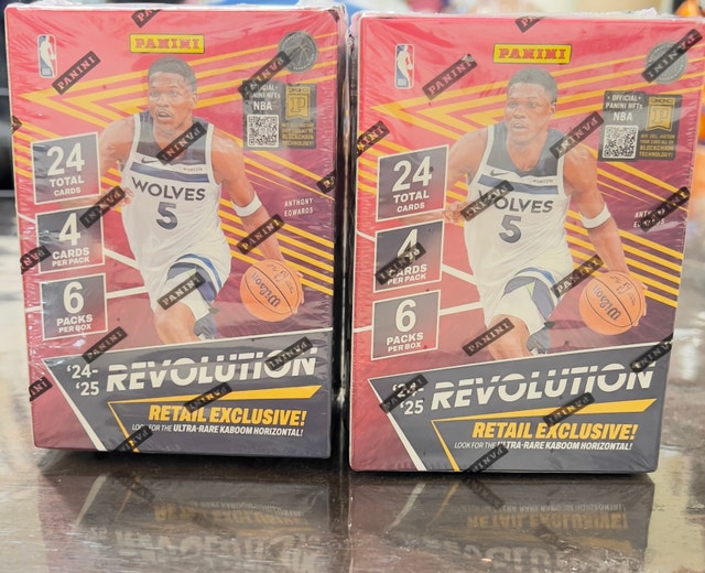 2024-25 Panini Revolution NBA Trading Card Box - photo 2