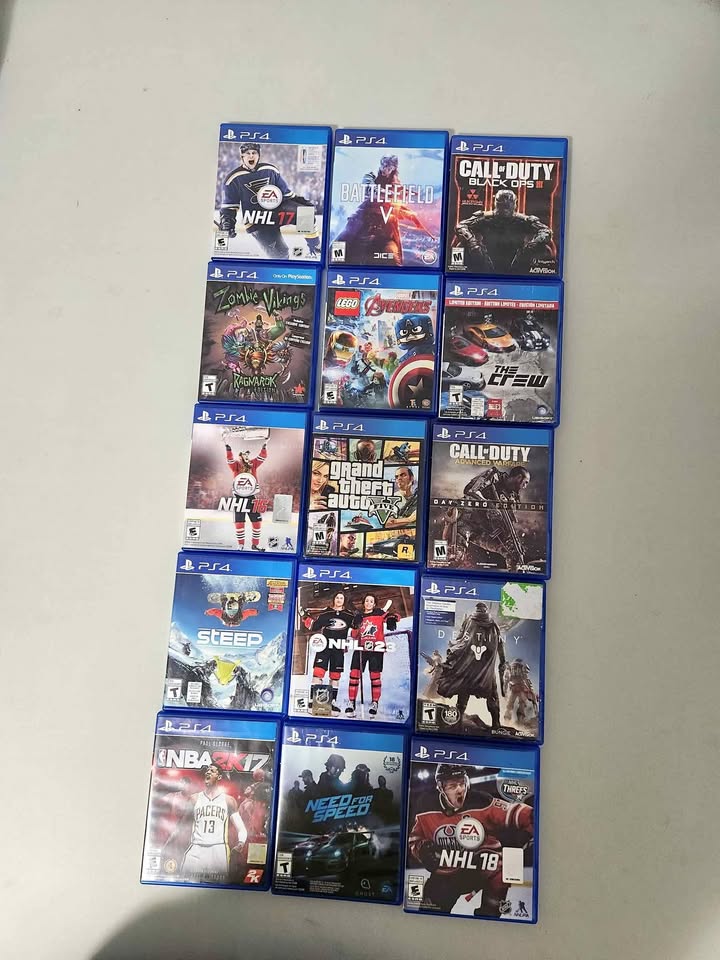 Ps4 games ( read desc )
