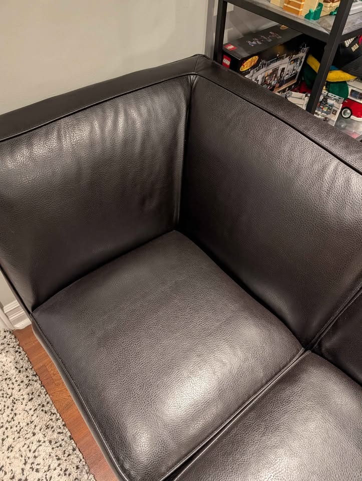 Modular Sofa 2 pieces - Faux Leather - photo 4