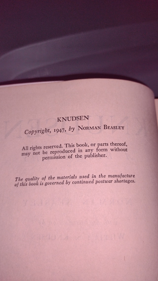 Biography of Knudsen - photo 2